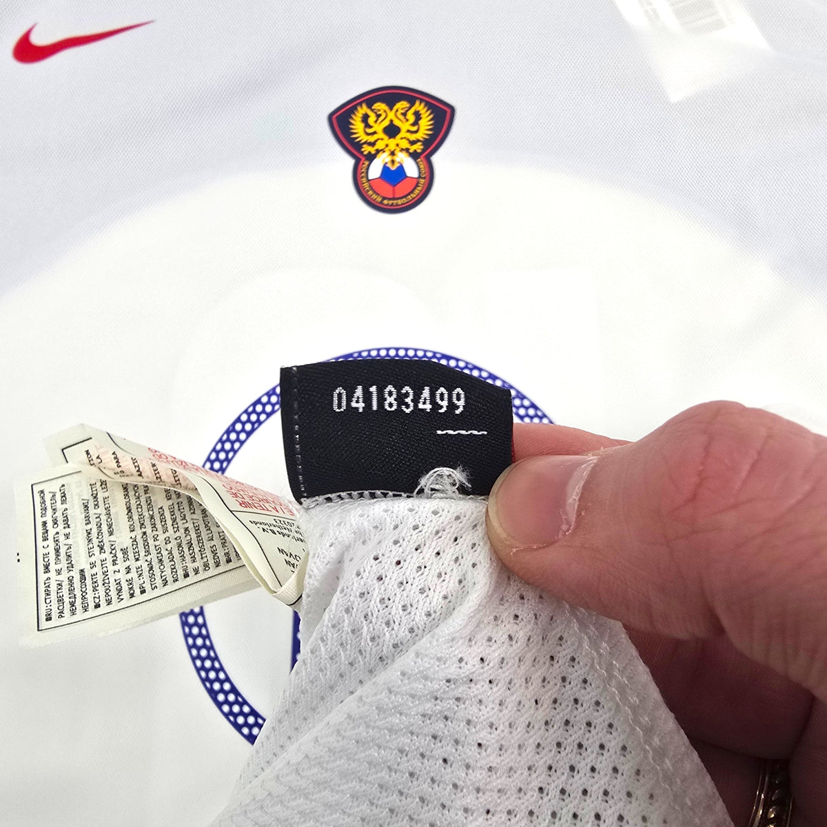 2004/05 Russia Home Football Shirt (XL) Nike 10 Mostovoi - Football Finery - FF306063