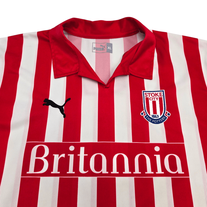2004/05 Stoke City Home Football Shirt (XL) Puma - Football Finery - FF300764