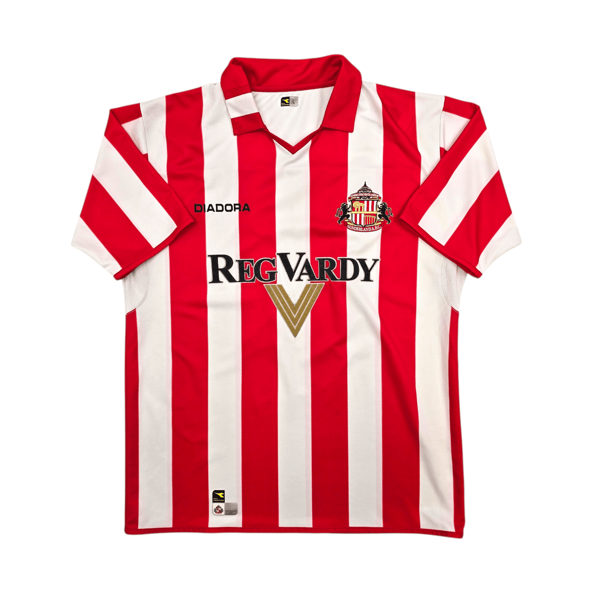 2004/05 Sunderland Home Football Shirt (L) Diadora - Football Finery - FF304158