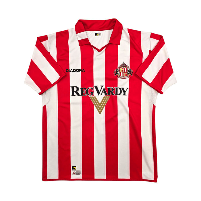 2004/05 Sunderland Home Football Shirt (L) Diadora - Football Finery - FF304158