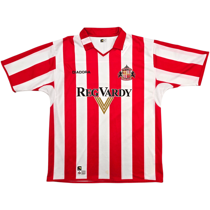2004/05 Sunderland Home Football Shirt (XL) Diadora - Football Finery - FF306026