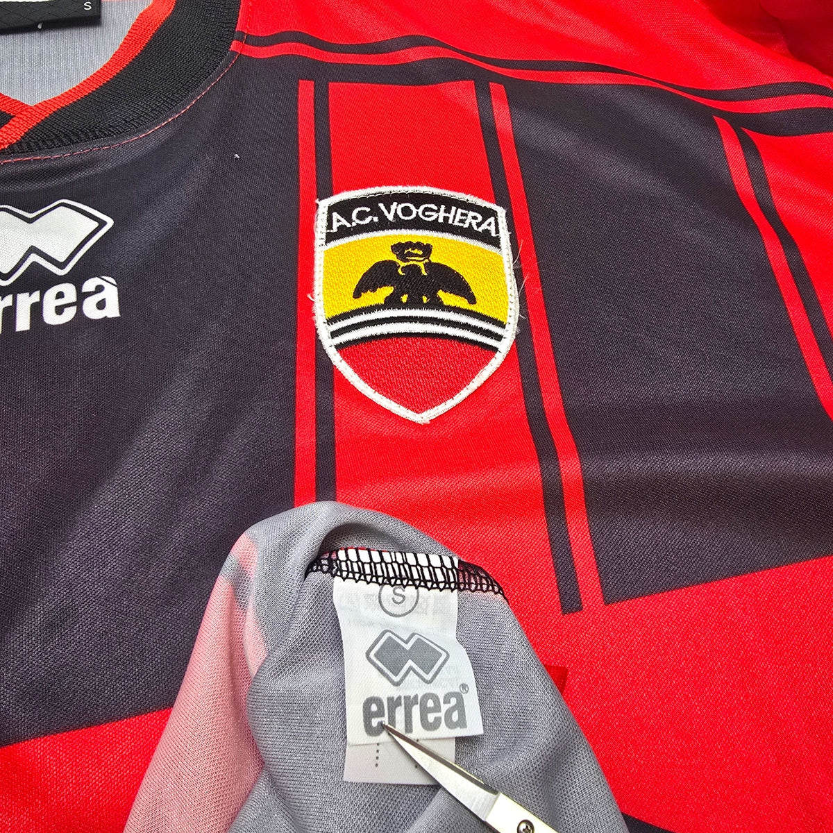 2004/05 Voghera Home Football Shirt (S) Errea - Football Finery - FF305719