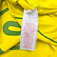 2004/06 Brazil Home Football Shirt (M) Nike 9 Ronaldo - Football Finery - FF301252