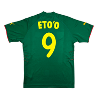 2004/06 Cameroon Home Football Shirt (L) Puma 9 Eto'o - Football Finery - FF303614