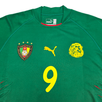 2004/06 Cameroon Home Football Shirt (L) Puma 9 Eto'o - Football Finery - FF303614