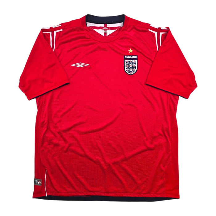 2004/06 England Away Football Shirt (2XL) Umbro - Football Finery - FF307536