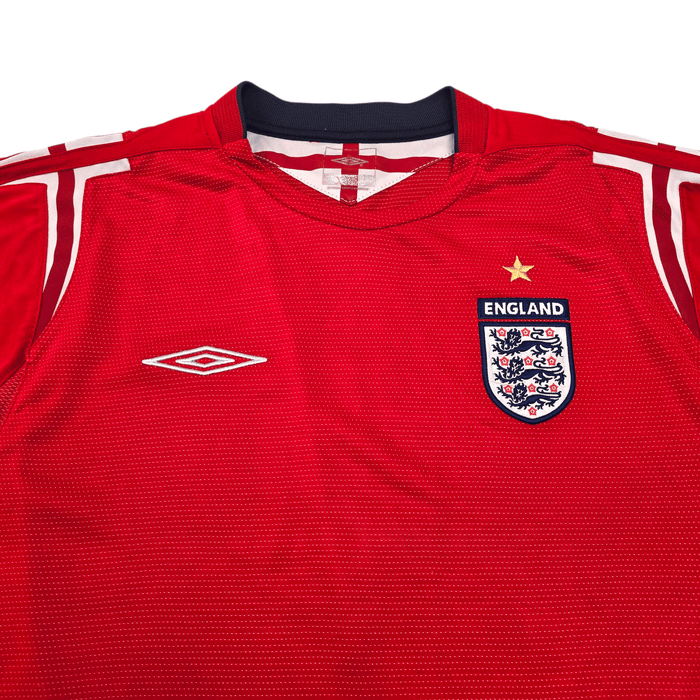 2004/06 England Away Football Shirt (L) Umbro - Football Finery - FF304839