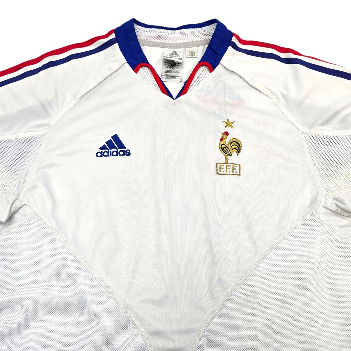 2004/06 France Away Football Shirt (M) Adidas - Football Finery - FF305277