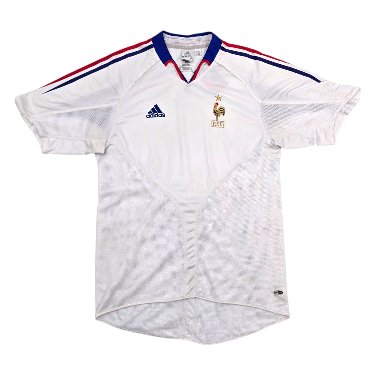 2004/06 France Away Football Shirt (M) Adidas - Football Finery - FF305277