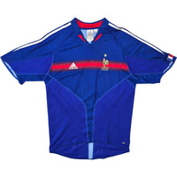 2004/06 France Home Football Shirt (L) Adidas - Football Finery - FF305271
