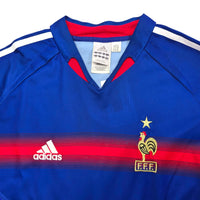 2004/06 France Home Football Shirt (M) Adidas - Football Finery - FF305270