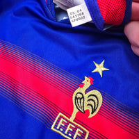 2004/06 France Home Football Shirt (M) Adidas - Football Finery - FF305270