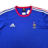 2004/06 France Training Shirt (L) Adidas - Football Finery - FF305273