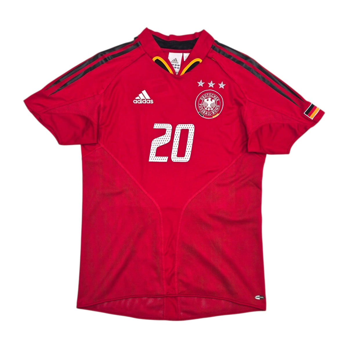 2004/06 Germany Third Football Shirt (S) Adidas 20 Podolski - Football Finery - FF305308