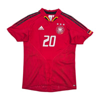 2004/06 Germany Third Football Shirt (S) Adidas 20 Podolski - Football Finery - FF305308