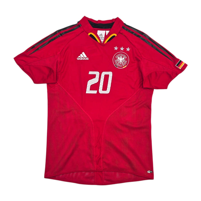 2004/06 Germany Third Football Shirt (S) Adidas 20 Podolski - Football Finery - FF305308