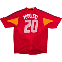 2004/06 Germany Third Football Shirt (XL) Adidas 20 Podolski - Football Finery - FF304278