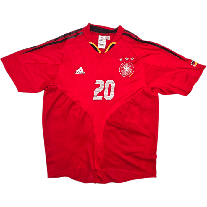 2004/06 Germany Third Football Shirt (XL) Adidas 20 Podolski - Football Finery - FF304278