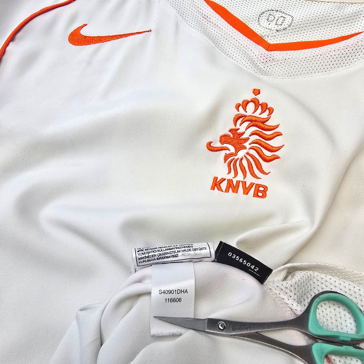 2004/06 Holland Away Football Shirt (M) Nike - Football Finery - FF304393