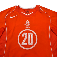 2004/06 Holland Home Football Shirt (L) Nike 20 Seedorf - Football Finery - FF303616
