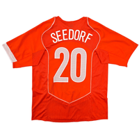 2004/06 Holland Home Football Shirt (L) Nike 20 Seedorf - Football Finery - FF303616