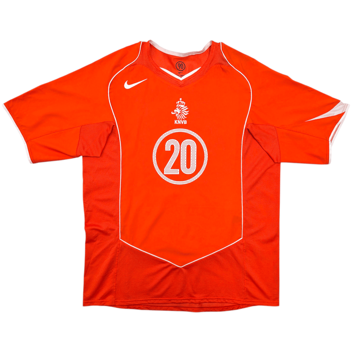 2004/06 Holland Home Football Shirt (L) Nike 20 Seedorf - Football Finery - FF303616