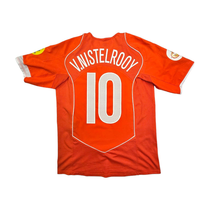 2004/06 Holland Home Football Shirt (S) Nike #10 v.Nistelrooy - Football Finery - FF203636