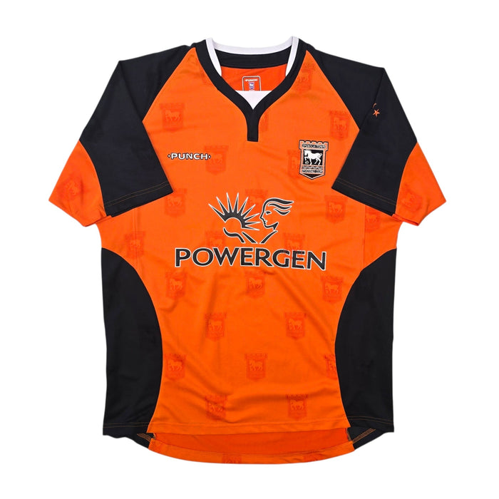 2004/06 Ipswich Town Away Football Shirt (L) Punch - Football Finery - FF306303