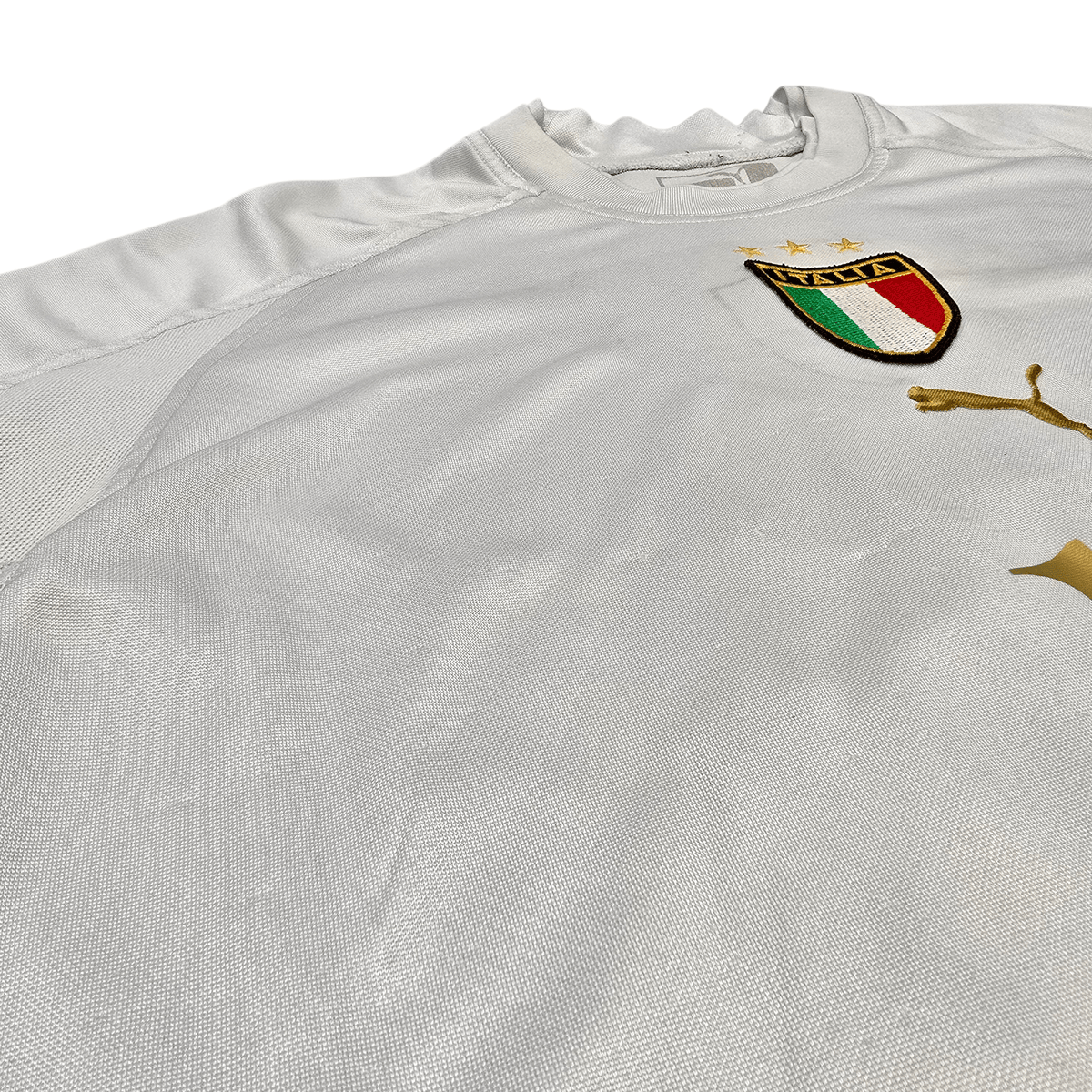 2004/06 Italy Away Football Shirt (S) Puma 10 Totti - Football Finery - FF302961
