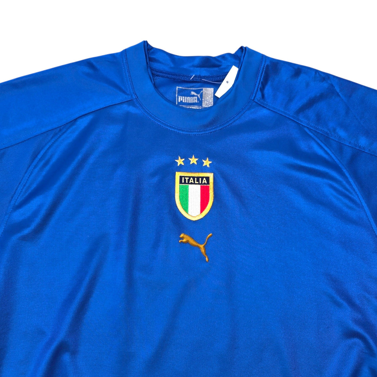 2004/06 Italy Home Football Shirt (L) Puma - Football Finery - FF308278