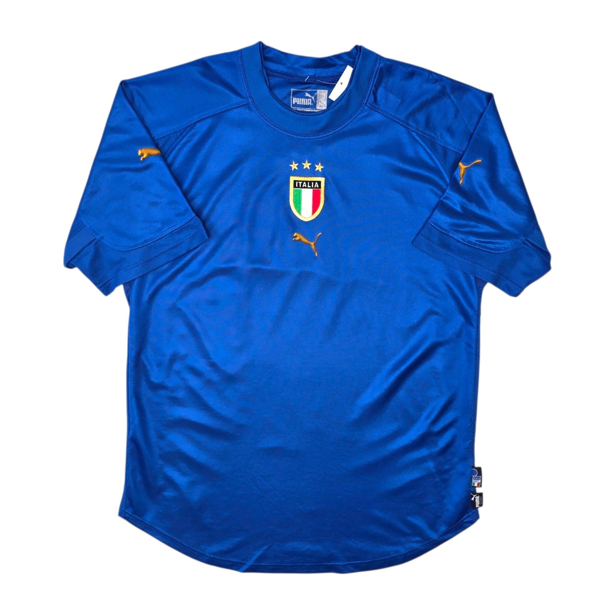 2004/06 Italy Home Football Shirt (L) Puma - Football Finery - FF308278