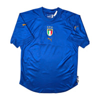 2004/06 Italy Home Football Shirt (L) Puma - Football Finery - FF308278