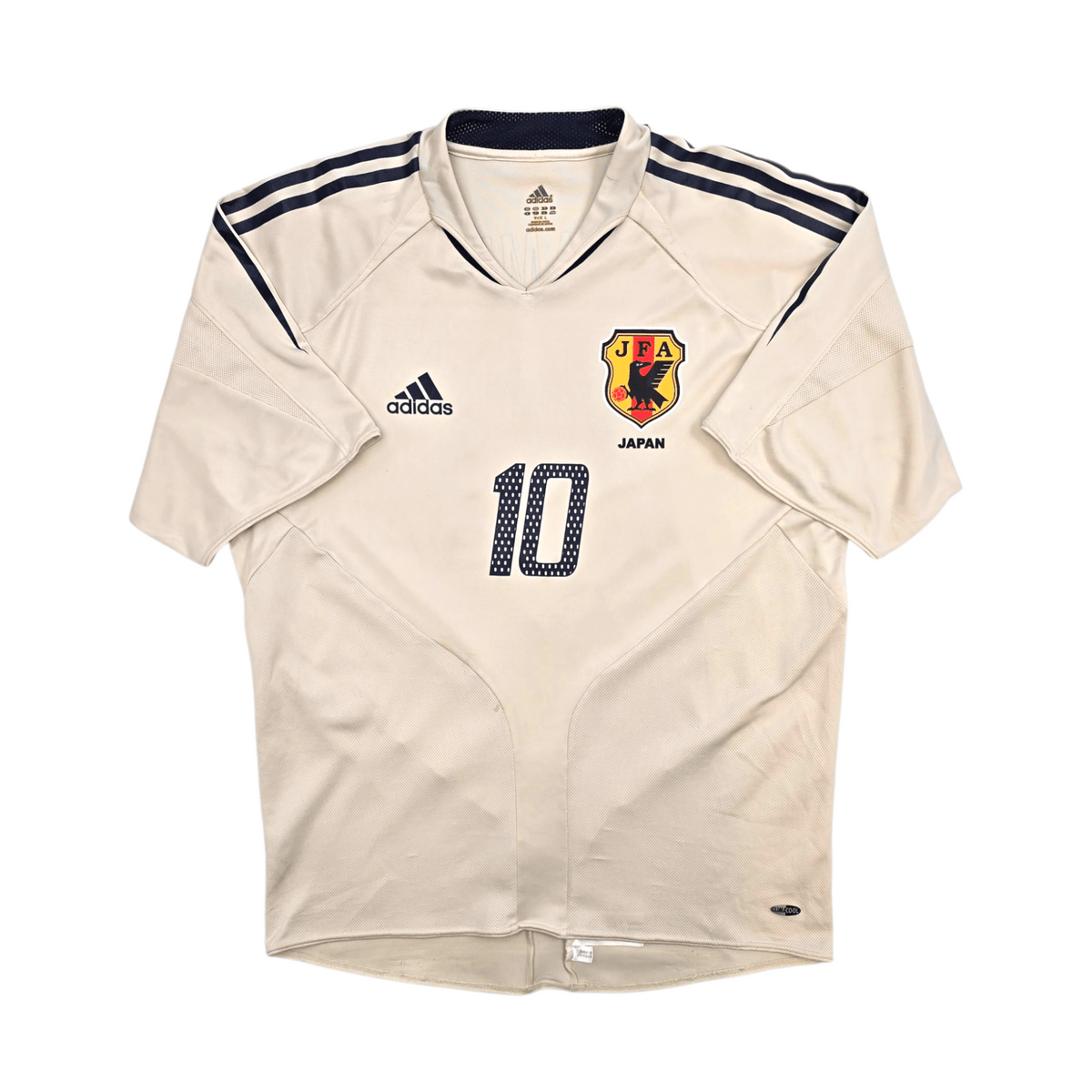 2004/06 Japan Away Football Shirt (L) Adidas #10 Nakamura 2004/06 Japan Away Football Shirt (L) Adidas #10 Nakamura