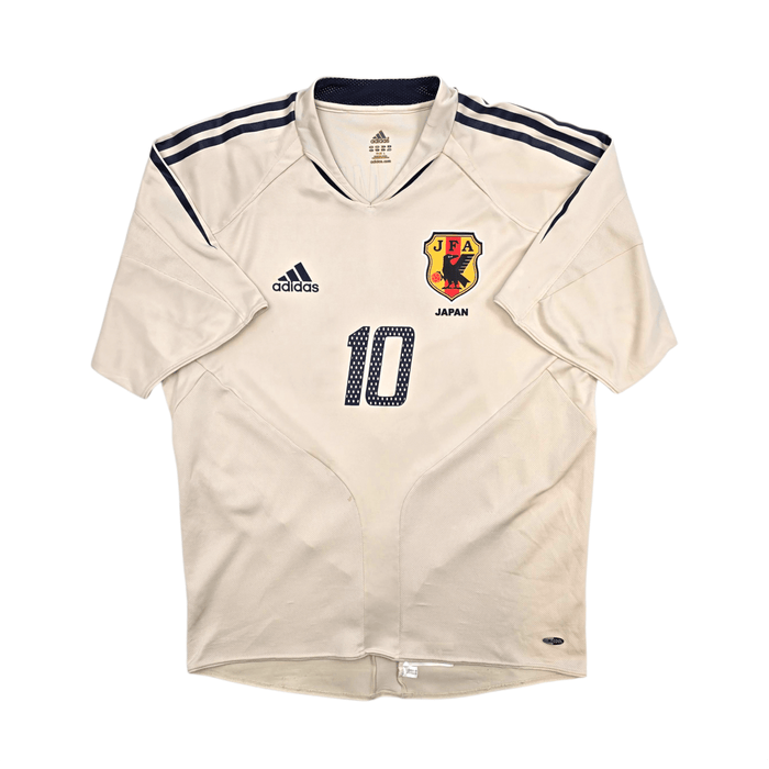 2004/06 Japan Away Football Shirt (L) Adidas 10 Nakamura - Football Finery - FF303720