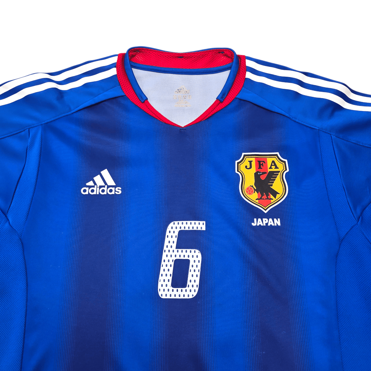 2004/06 Japan Home Football Shirt (L) Adidas 6 Inamoto - Football Finery - FF303942