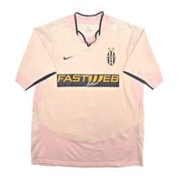 2004/06 Juventus Away Football Shirt (L) Nike 17 Trezeguet - Football Finery - FF303900