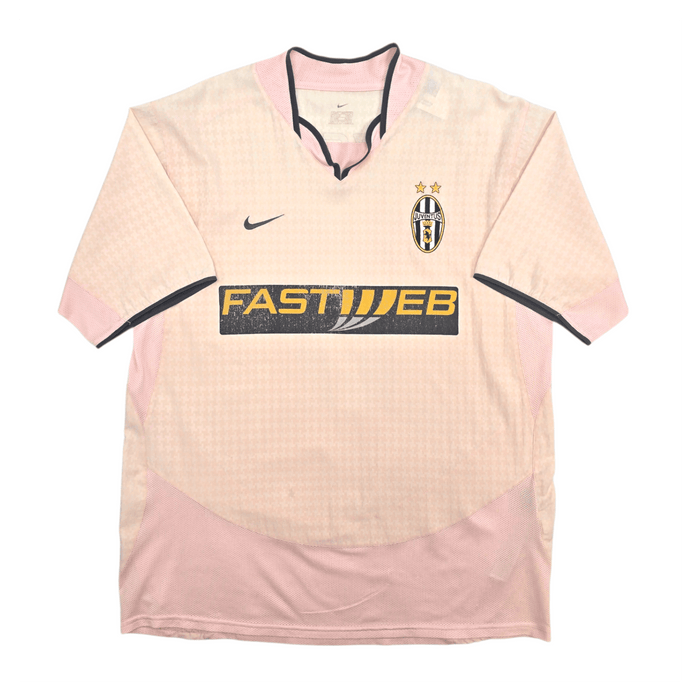 2004/06 Juventus Away Football Shirt (L) Nike 17 Trezeguet - Football Finery - FF303900