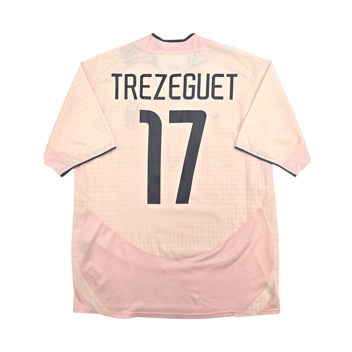 2004/06 Juventus Away Football Shirt (L) Nike 17 Trezeguet - Football Finery - FF303900