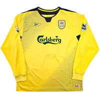 2004/06 Liverpool Away Football Shirt (XL) Reebok 19 Morientes - Football Finery - FF304135