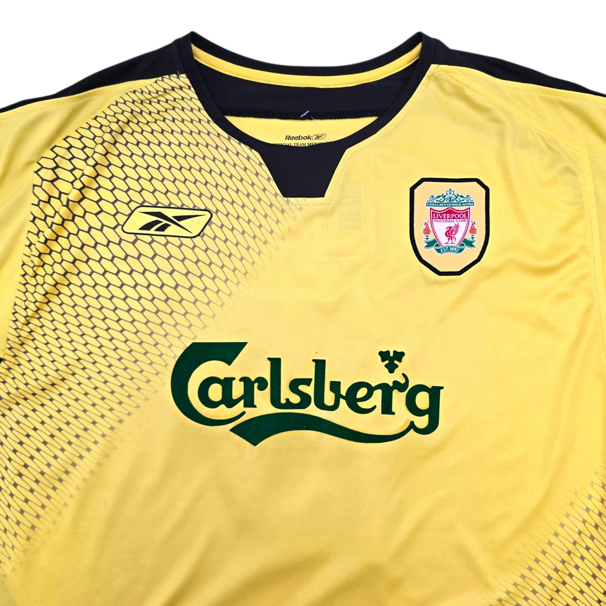 2004/06 Liverpool Away Football Shirt (XL) Reebok 19 Morientes - Football Finery - FF304135
