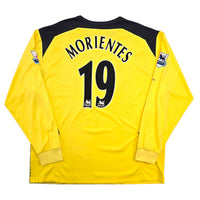 2004/06 Liverpool Away Football Shirt (XL) Reebok 19 Morientes - Football Finery - FF304135