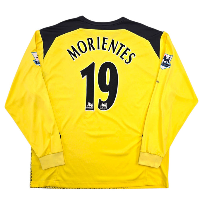 2004/06 Liverpool Away Football Shirt (XL) Reebok 19 Morientes - Football Finery - FF304135