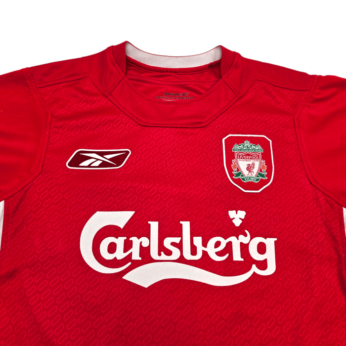 2004/06 Liverpool Home Football Shirt (S) Reebok - Football Finery - FF303722