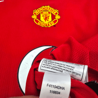 2004/06 Manchester United Home Football Shirt (2XL) Nike 7 Ronaldo - Football Finery - FF302079