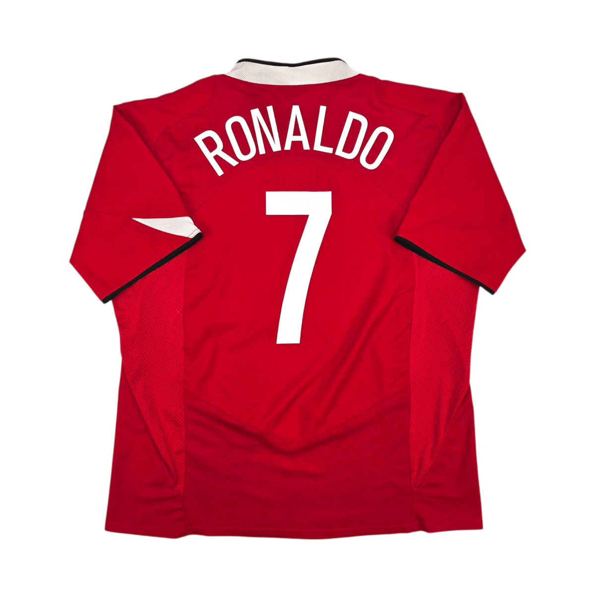 2004/06 Manchester United Home Football Shirt (2XL) Nike 7 Ronaldo - Football Finery - FF302079