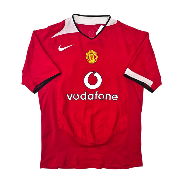 2004/06 Manchester United Home Football Shirt (L) Nike - Football Finery - FF306008