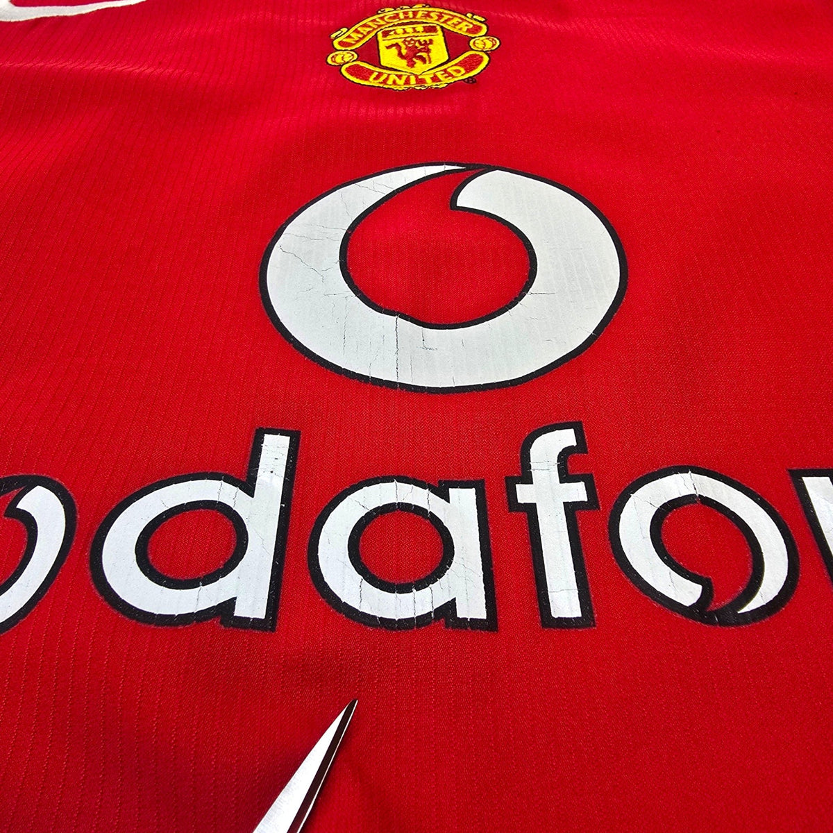 2004/06 Manchester United Home Football Shirt (L) Nike - Football Finery - FF306008