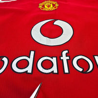 2004/06 Manchester United Home Football Shirt (L) Nike - Football Finery - FF306008