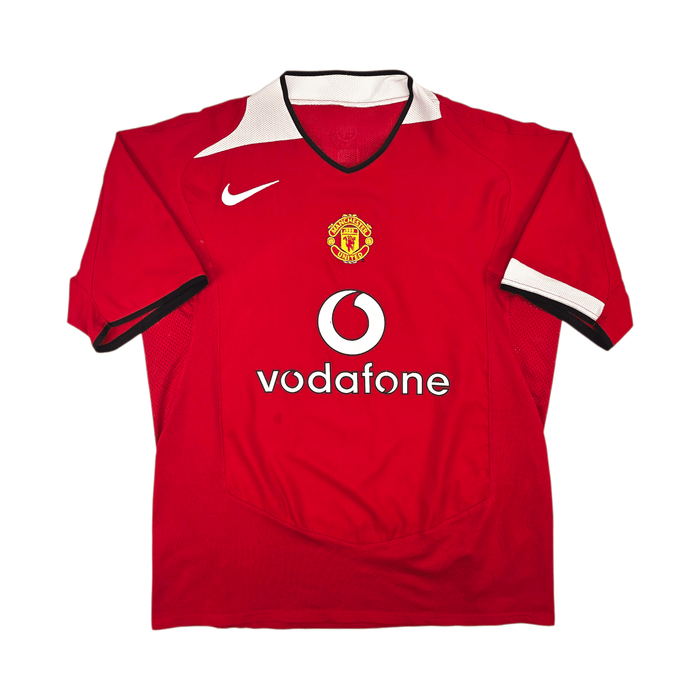 2004/06 Manchester United Home Football Shirt (M) Nike 20 Solskjaer - Football Finery - FF302118