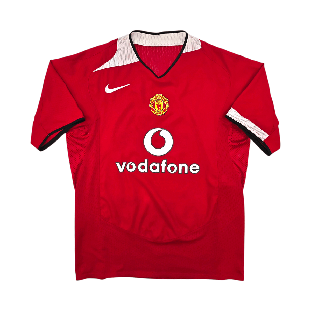 2004/06 Manchester United Home Football Shirt (M) Nike 7 Ronaldo - Football Finery - FF303229